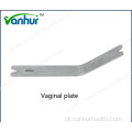 Instrumentos de retração transvaginal Placa Vaginal